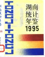 湖南统计年鉴  1995