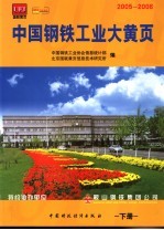 中国钢铁工业大黄页  下  2005-2006  第2版