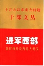 进军西部  高层领导谈西部大开发