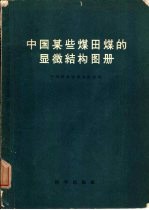 中国某些煤田煤的显微结构图册