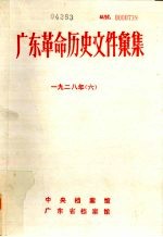 广东革命历史文件汇集  1928  6  甲