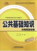 公共基础知识冲刺预测试卷