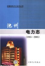 池州电力志  1985-2005