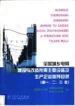 全国城乡电网建设与改造所需主要设备及生产企业推荐目录  第一、二、三批