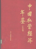 中国私营经济年鉴  1996