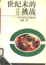 世纪末的挑战  当代中国社会问题研究