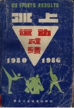 冰上运动成绩  1980-1986