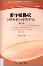 著作权侵权专题判解与学理研究  第1分册