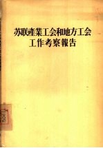 苏联产业工会和地方工会工作考察报告