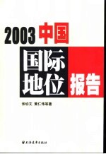 2003中国国际地位报告