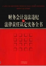 财务会计违法违纪与法律责任认定实务全书  下