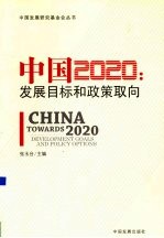 中国  2020  发展目标和政策取向