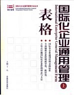 国际化企业通用管理  表格  上