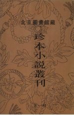 北京图书馆藏珍本小说丛刊  第1辑  1