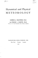 Dynamical and Physical METEOROLOGY GEORGE J.HALTINER