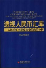 透视人民币汇率  人民币汇率制度演变的政治分析