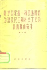 维护国家统一和民族团结为建设民主和社会主义的新西藏而奋斗  第1辑