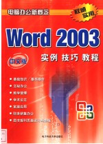 中文版Word 2003实例技巧教程