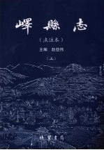 峄县志  点注本  上