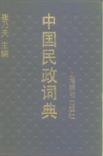 中国民政词典