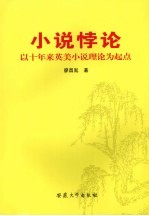 小说悖论  以十年来英美小说理论为起点