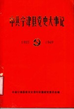 中共宁津县党史大事记  1925-1949