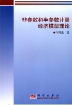 非参数和半参数计量经济模型理论