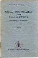 CATACLYSMIC VARIABLES AND RELATED OBJECTS