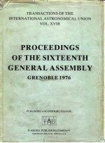 PROCEEDINGS OF THE SIXTEENTH GENERAL ASSEMBLY GRENOBLE 1976