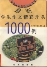 最新学生作文精彩开头1000例