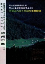 新疆维吾尔自治区成立四十周年庆丛刊《走向辉煌》  地州市县  上  分册