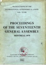 PROCEEDINGS OF THE SEVENTEENTH GENERAL ASSEMBLY MONTREAL 1979