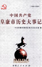 中国共产党阜康市历史大事记  1949年10月-2008年12月