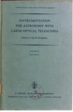 INSTRUMENTATION FOR ASTRONOMY WITH  LARGE OPTICAL TELESCOPES