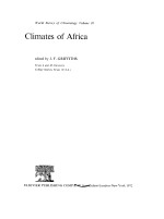 World Survey of Climatology Volume 10 CLIMATES OF AFRICA