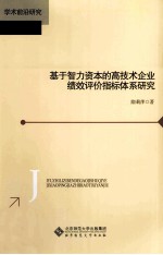 基于智力资本的高技术企业绩效评价指标体系研究