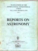 REPORTS ON ASTRONOMY