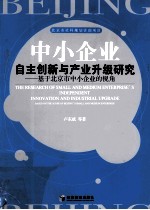 中小企业自主创新与产业升级研究  基于北京市中小企业的视角