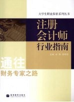 注册会计师行业指南  通往财务专家之路