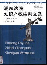 浦东法院知识产权审判文选  1994-2004