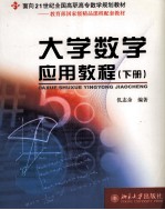 大学数学应用教程  下