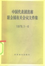 中国代表团出席联合国有关会议文件集  1979.1-6