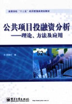 公共项目投融资分析：理论、分析及应用