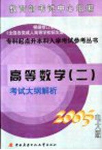 高等数学  2  考试大纲解析