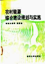 农村能源综合建设规划与实施