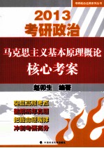 2013年考研政治《马克思主义基本原理概论》核心考案