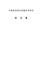 中国黄金学会首届学术年华论文集