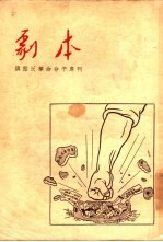 剧本  镇压反革命分子专刊