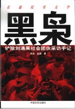 黑枭  铲除刘涌黑社会团伙采访手记  长篇纪实文学