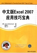 中文版Excel 2007应用技巧宝典